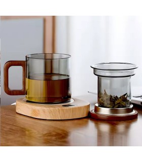 ماگ دمنوش درب بامبو