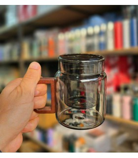 ماگ دمنوش دسته بامبو