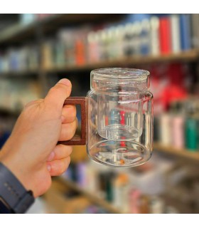 ماگ دمنوش دسته بامبو