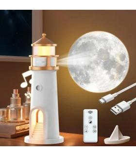 چراغ خواب اسپیکر دار فانوس دریایی