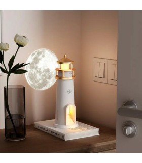 چراغ خواب اسپیکر دار فانوس دریایی