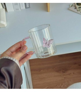 ماگ پیرکس شیاردار پروانه ای