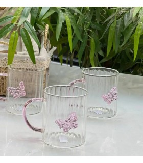 ماگ پیرکس شیاردار پروانه ای