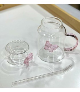 ماگ اسموتی درب دار پروانه ای