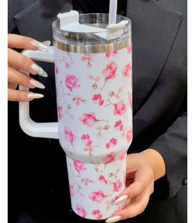 تامبلر گلدار دسته بغل