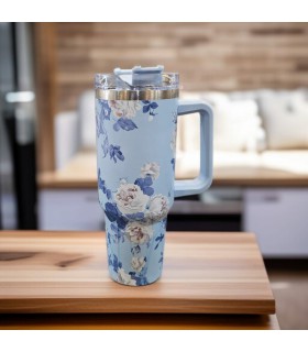 تامبلر گلدار دسته بغل