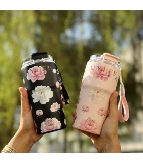 تراول ماگ گلدار ۳۵۰میل یولی Uylee