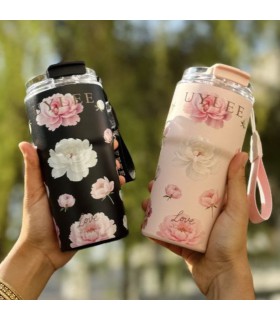 تراول ماگ گلدار 500میل آیلی Uylee