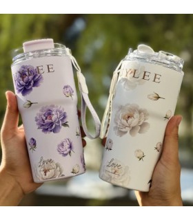 تراول ماگ گلدار 500میل آیلی Uylee