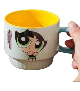 ماگ دسته مربع پاور پاف گرل