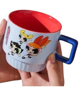 ماگ دسته مربع پاور پاف گرل