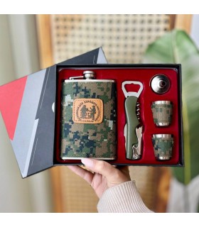 ست هیپ و چاقو کادویی جک دنیلر چریکی