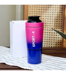 شیکر استیل باشگاهی دو تیکه SPORT-X