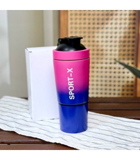 شیکر استیل باشگاهی دو تیکه SPORT-X