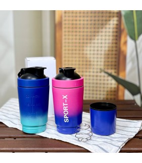 شیکر استیل باشگاهی دو تیکه SPORT-X