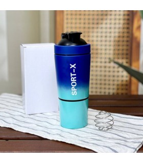 شیکر استیل باشگاهی دو تیکه SPORT-X