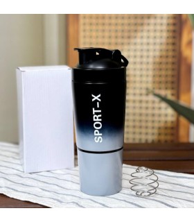 شیکر استیل باشگاهی دو تیکه SPORT-X