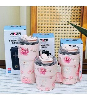 تراول ماگ گلدار ۳۵۰میل ایلی Uylee