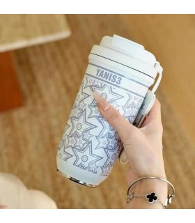 تراول ماگ دوحالته 600 میل گلدار برند یانیس YANIS3