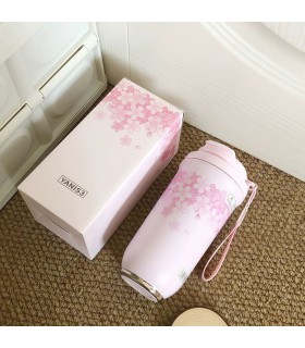 تراول ماگ دوحالته 600 میل گلدار برند یانیس YANIS3