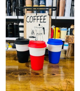 ماگ سرامیکی دور سیلیکونی