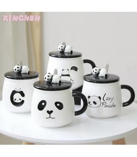 ماگ پاندا خسته عروسک برجسته