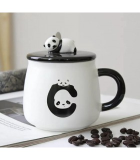 ماگ پاندا خسته عروسک برجسته