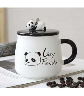 ماگ پاندا خسته عروسک برجسته