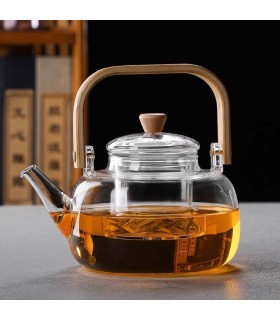 قوری پیرکس دسته بامبو ۱۲۰۰میل