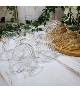 فنجان ۶عددی پیرکس شیاردار