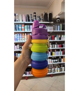 بطری تاشو سیلیکونی