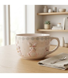 سوپ خوری دسته دار خرگوش ملوس