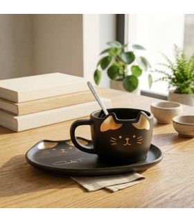 ماگ بشقابدار گربه لاکچری