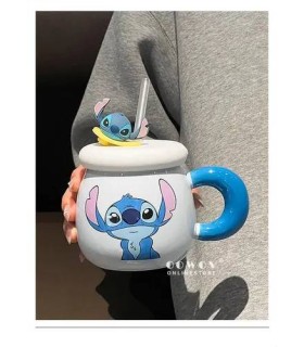 ماگ فانتزی استیچ آبی
