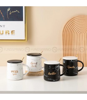 ماگ طرح سنگی hello