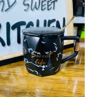 ماگ طرح سنگ چندضلعی سوییت لایک