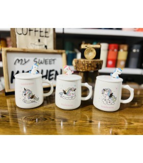 ماگ یونی کورن قاشق برجسته