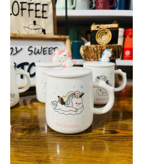 ماگ یونی کورن قاشق برجسته