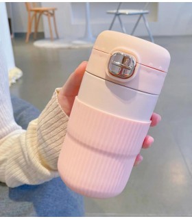 تراول ماگ قفلي با كاور سيليكوني 380ميل