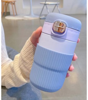 تراول ماگ قفلي با كاور سيليكوني 380ميل