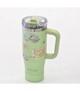 تراول ماگ گلدار لاو یولی ۹۰۰میل uylee