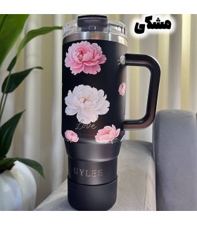 تراول ماگ گلدار لاو یولی ۹۰۰میل uylee