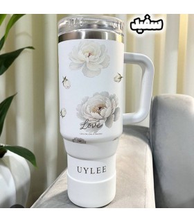 تراول ماگ گلدار لاو یولی ۹۰۰میل uylee