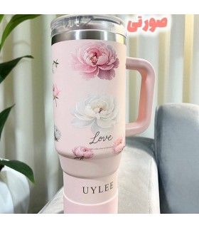 تراول ماگ گلدار لاو یولی ۹۰۰میل uylee