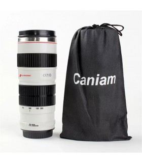 ماگ لنزی بلند سفید caniam