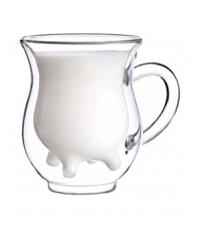 ماگ شیرنوش دوجداره