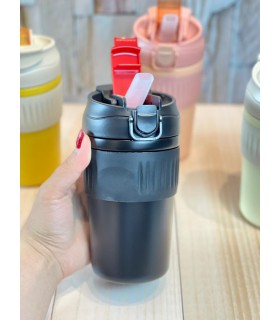 تراول ماگ دوحالته دورسیلیکونی کافی