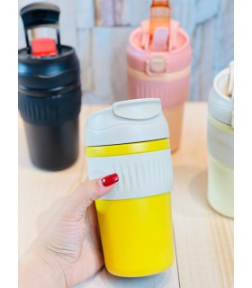 تراول ماگ دوحالته دورسیلیکونی کافی