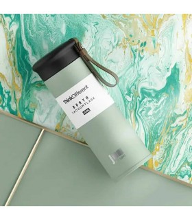 فلاسک اینجوی بند چرمی حجم 450 سی سی