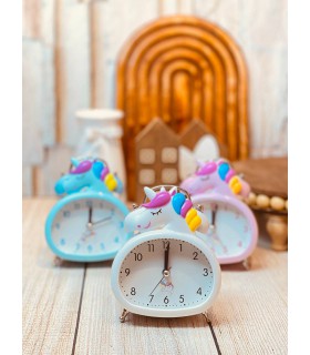 ساعت رومیزی طرح یونی کورن